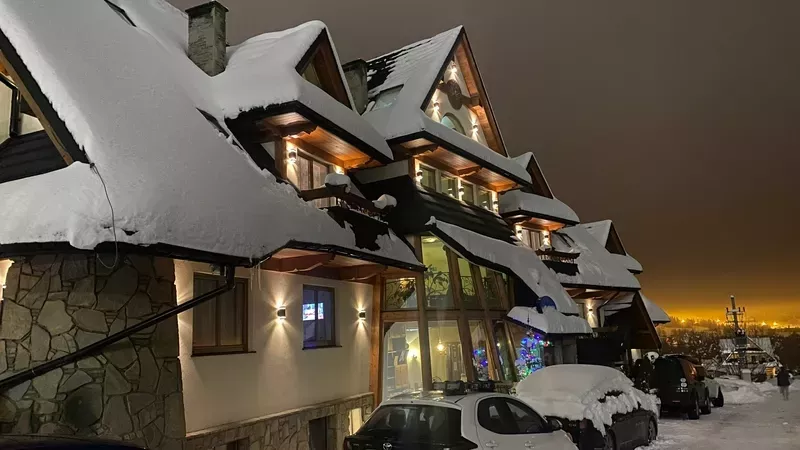 Peisajul Munților Tatra văzut din împrejurimi