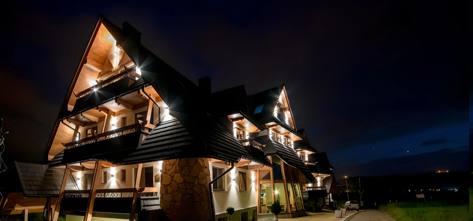 Peisaj montan din împrejurimile Montenero Resort&SPA